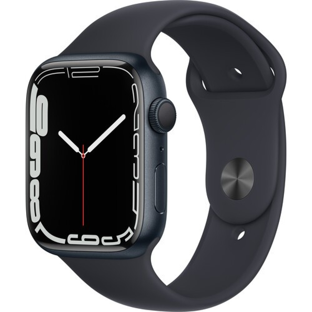 Watch Series 7 (Cellular), Midnight Aluminium, 45mm