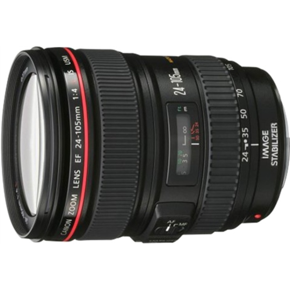 Canon EF 24-105mm f/4L IS USM Black Lens