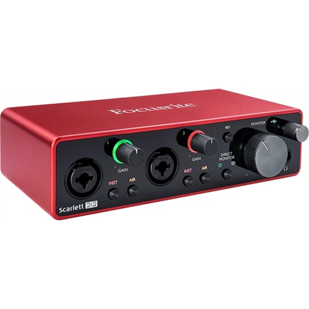 Focusrite Scarlett 2i2 Studio (3rd Gen) Audio Interface