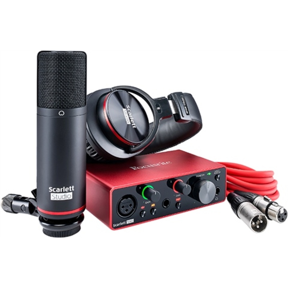 Focusrite Scarlett Solo Studio Bundle (3rd Gen)